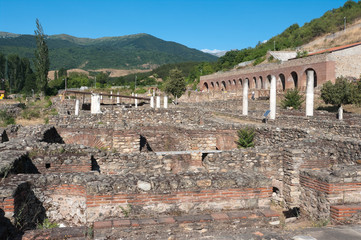 Ruins Ancient Heraclea Lyncestis, Bitola - Macedonia