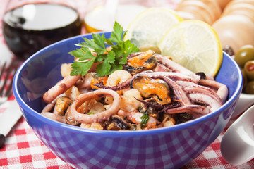 Seafood salad