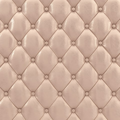 Beige leather upholstery pattern , 3d illustration