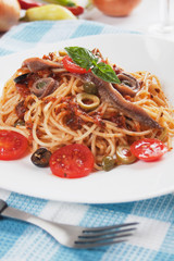 Spaghetti a la puttanesca