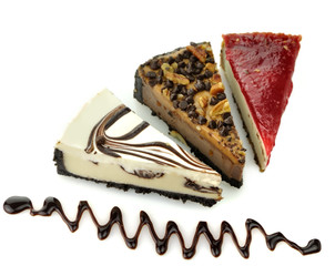 cheesecake slices