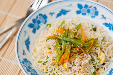 Oriental style noodles