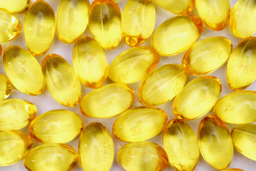 Cod liver oil nutritional supplements pills
