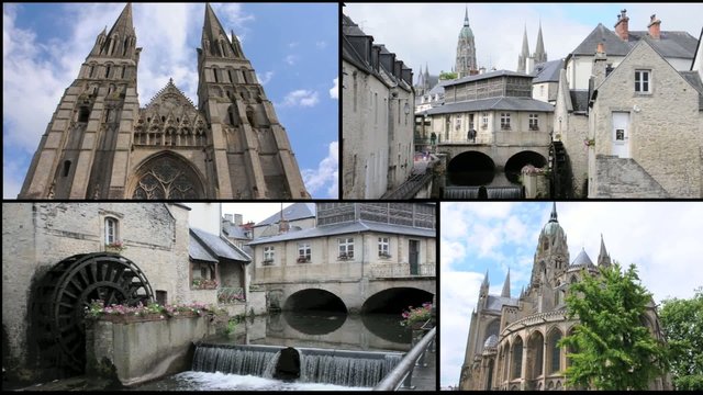 Centre historique de Bayeux - Moulin &agrave; eau