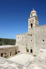 Fototapeta na wymiar Crète - Monastère de Moni Toplou