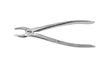Dental pliers tool, isolated on white background