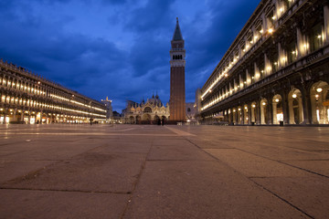 Fototapeta na wymiar Piazza Sao Marco in Venice