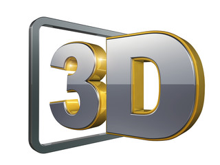 3d technology , isolated on white , 3d illustration