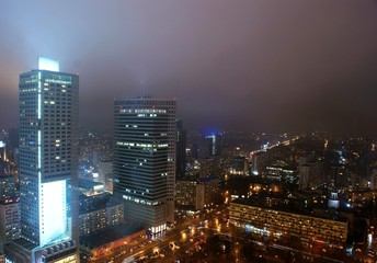 Fototapeta premium City night life