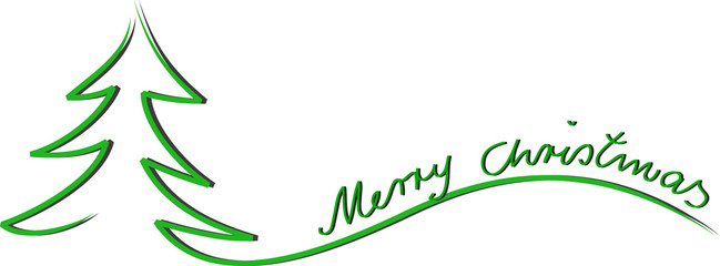 Merry Christmas Karte