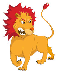 Cartoon Character Lion