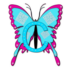 Alpha Bling Butterfly C