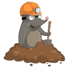 Cartoon Character Mole