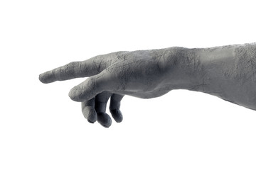 Hand Gottes Skulptur