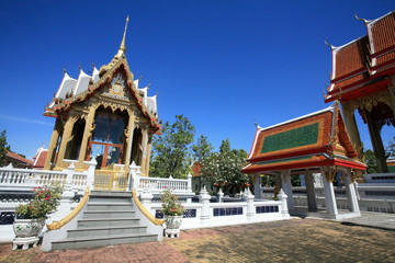 Beautiful architecture landscape of Thai temple
