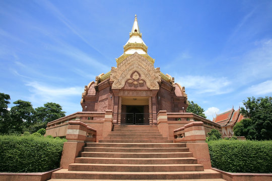 Artchitecture landscape of beautiful temple