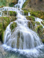 Cascada de orbaneja del castillo,burgos,españa