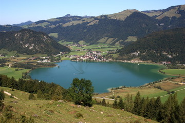 Landscape in the mountains