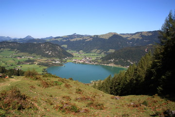 Obraz premium Landscape in the mountains