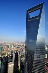 Fototapeta premium Szanghaj - Światowe Centrum Finansowe