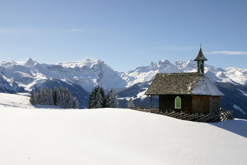 Berkapelle in den Alpen