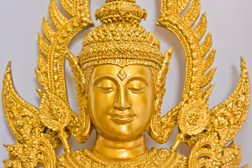 Fototapeta premium buddha gold