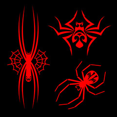 Spiders tattoos