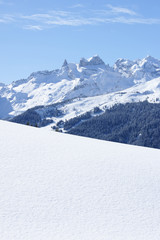 Winter in den Bergen