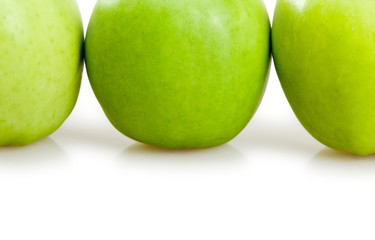 green apples