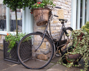 Fototapeta na wymiar Antique bike