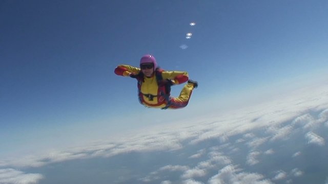 Skydiving video