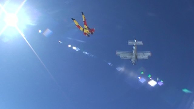 Skydiving video