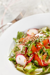 healthy vegetables salad