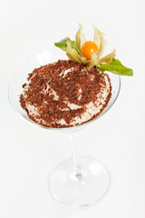 tiramisu in a glass