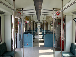 Train interior