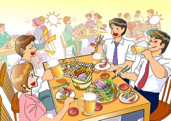 ビアホール © freehand