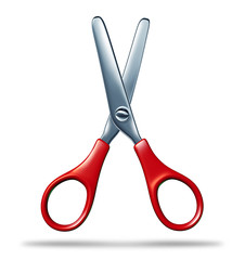 Children school scissors