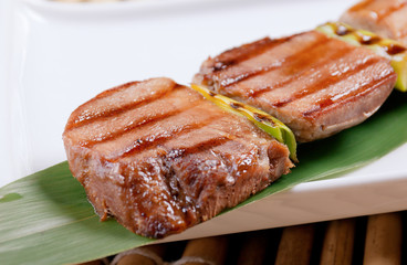 Japanese skewered