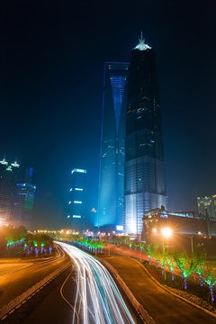 landmarks of shanghai city