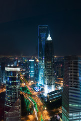 Fototapeta na wymiar landmarks of shanghai city