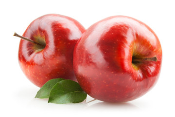 red apples