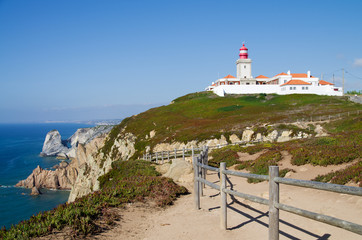 Fototapeta na wymiar Cape Roca Lighthouse