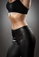 Fototapeta premium Young athletic woman