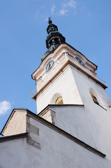 Fototapeta na wymiar Kościół w miejscowości Nove Mesto nad Vahom, Słowacja