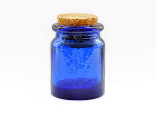 Blue Glass Bottle