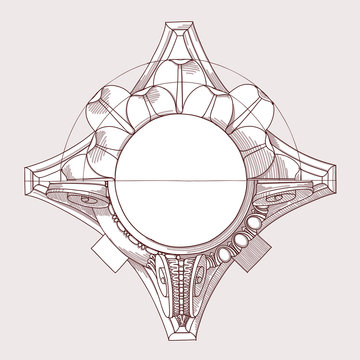 Chapiter- Sketch Composite Architectural Order