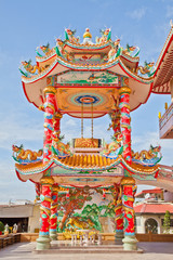 Chinese style pavilion