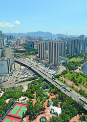 Fototapeta premium Hong Kong urban