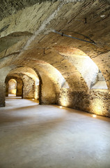 old cave in historic building