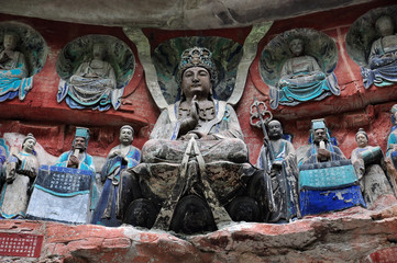 China - UNESCO Tempelgrotte Dazu